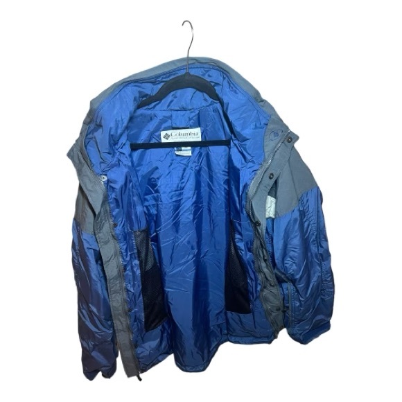 Columbia Mens Bugaboo Interchange Jacket Blue Large Vintage - Picture 5 of 5
